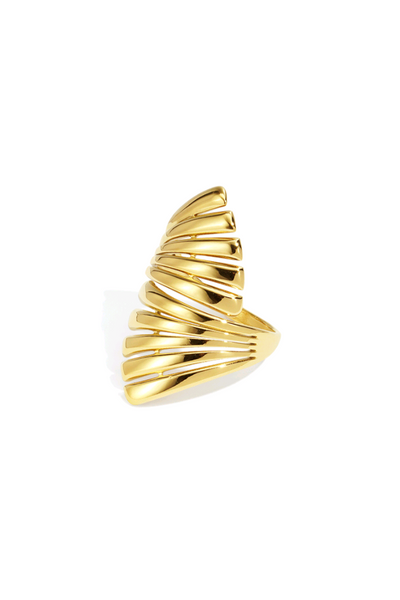 Wavy gold | ring