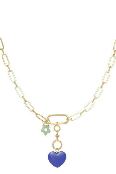 Lot's of love blue | ketting