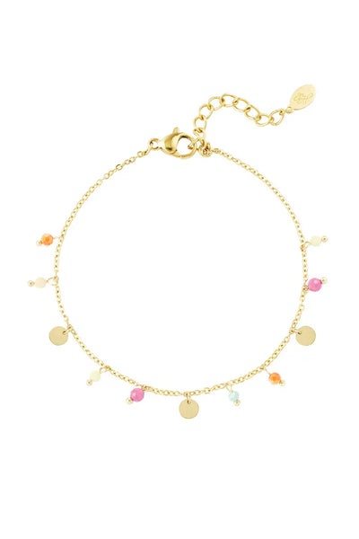 Happy coins | enkelbandje