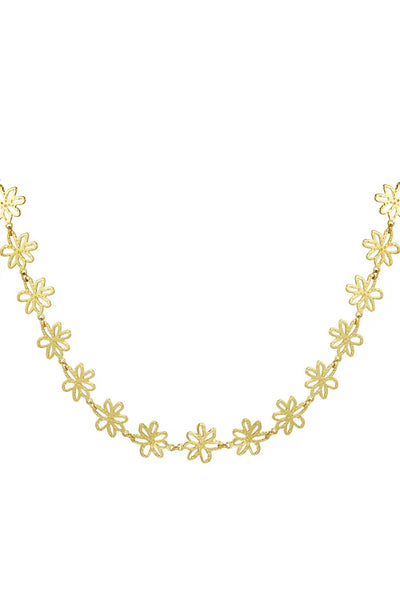 Flowers gold | ketting