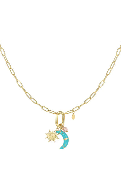 Half moon gold | ketting