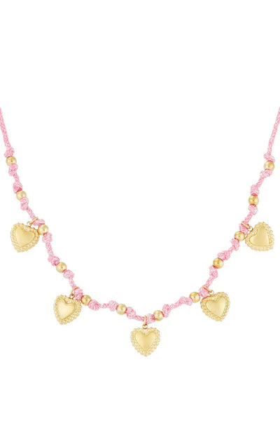 Maja pink | ketting
