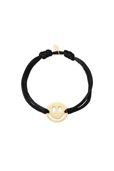 Smiley black | armband