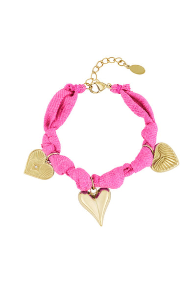 Glow pink | armband