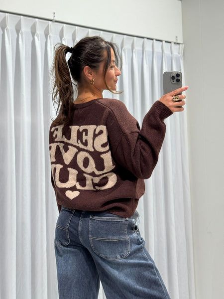 Self love club | trui