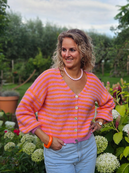 Stripes orange | vestje