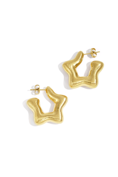 Big stars gold | oorbellen