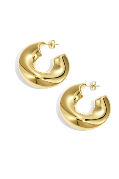 Big hoops gold | oorbellen