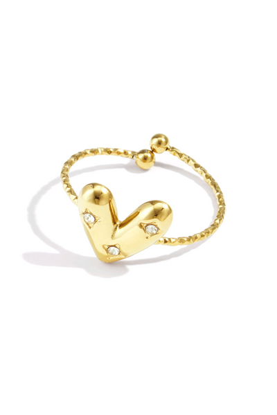 Shinyheart gold | ring