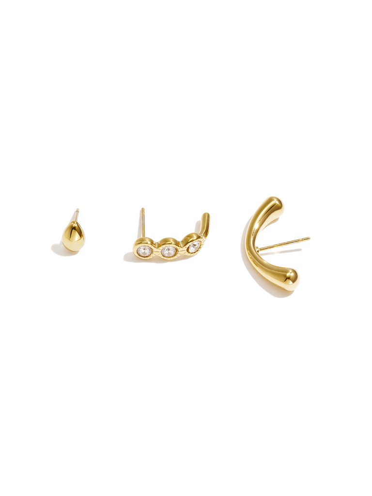 Spice gold | oorbellen setje