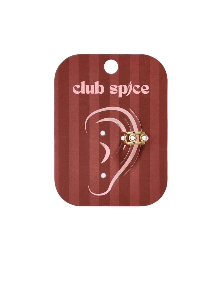 Pearl gold | earcuff