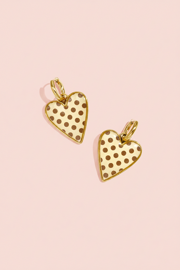 Dotts love yellow | oorbellen