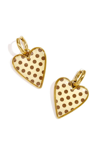 Dotts love yellow | oorbellen