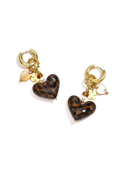 Leo hearts | oorbellen