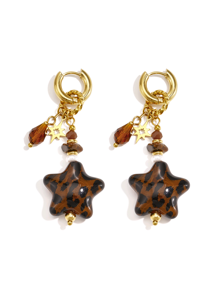 Leo stars | oorbellen
