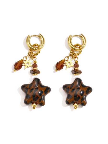 Leo stars | oorbellen