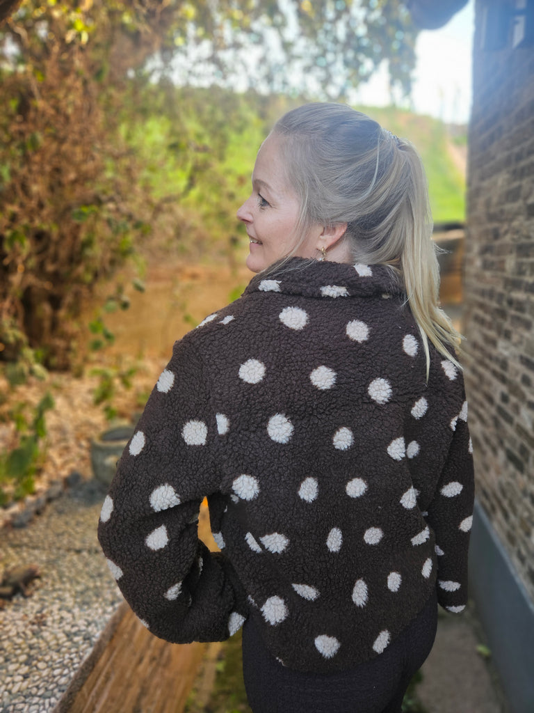 Dots teddy | jacket