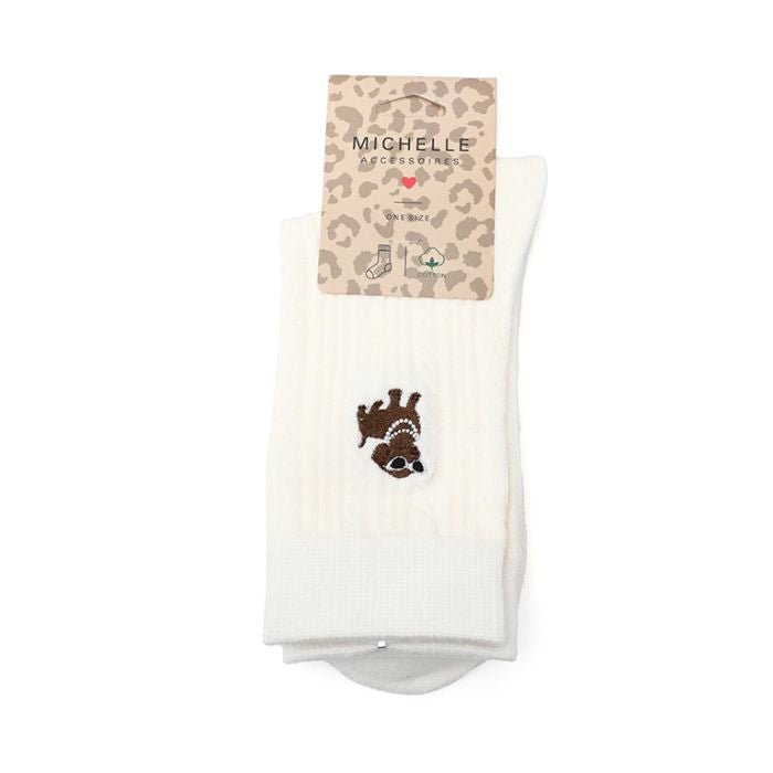Dog off white | sokken