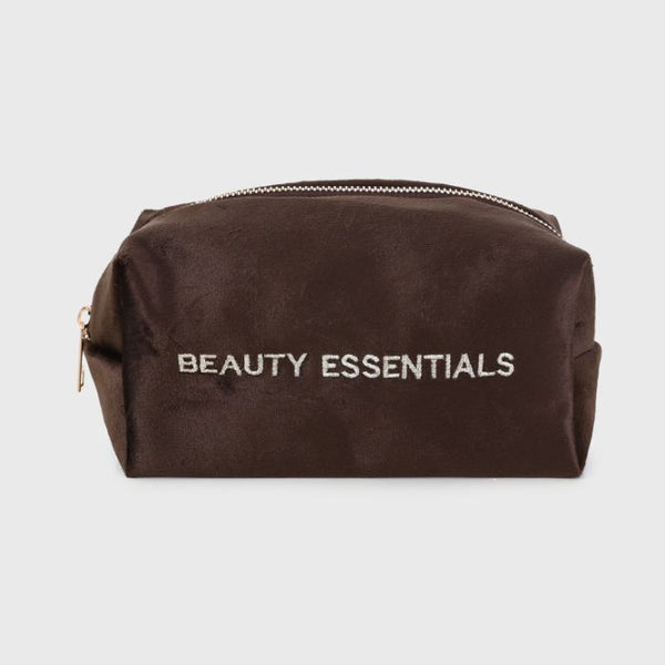 Satin Brown | pouch