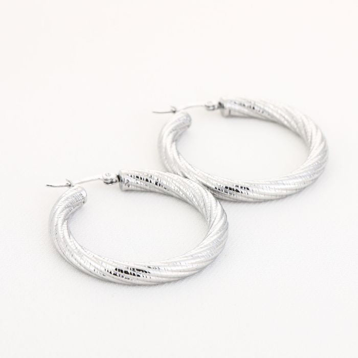 Big hoops silver | oorbellen