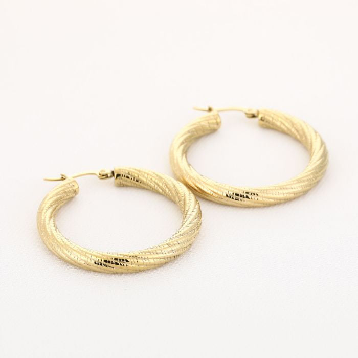 Big hoops gold | oorbellen