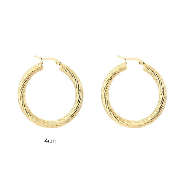 Big hoops gold | oorbellen