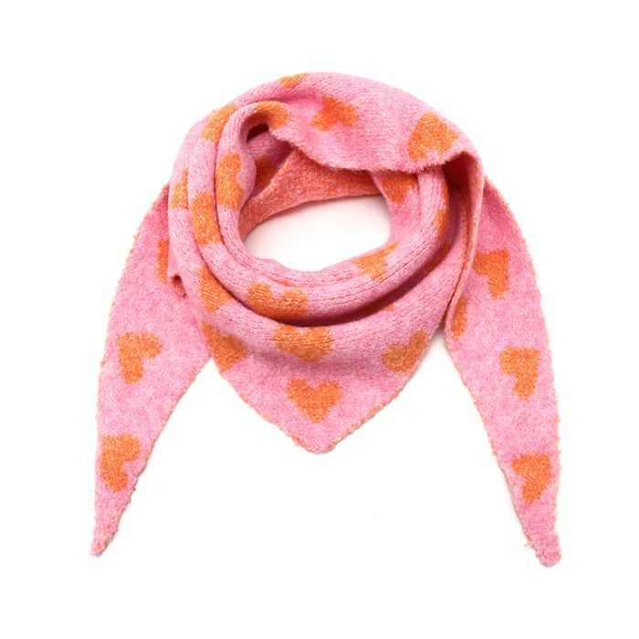 Love triangle Pink | sjaal
