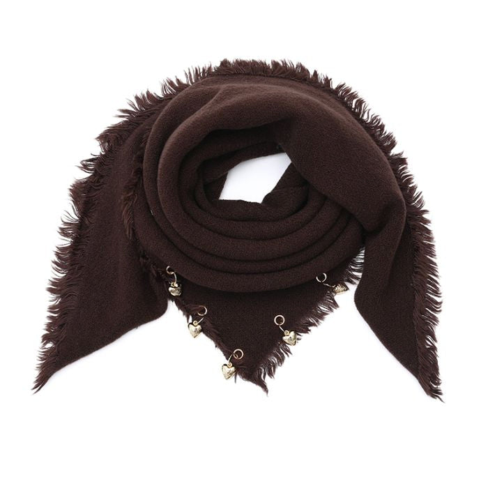 Heart beads Brown | sjaal