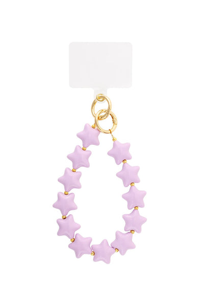 Starry chain lila | telefoonkoordje