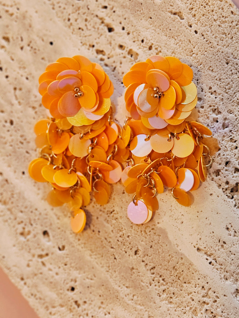 WK Orange | Oorbellen