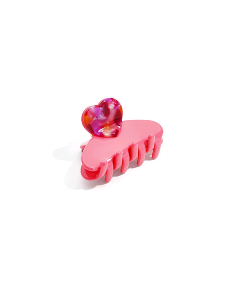 Diamond heart pink | haarklem