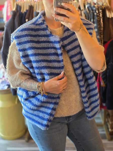 Tjitske blue | Gilet