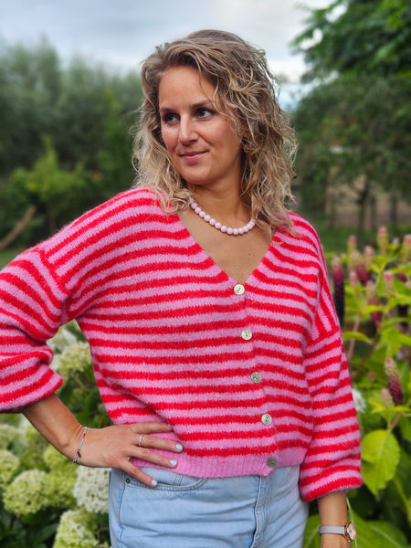 Stripes red | vestje