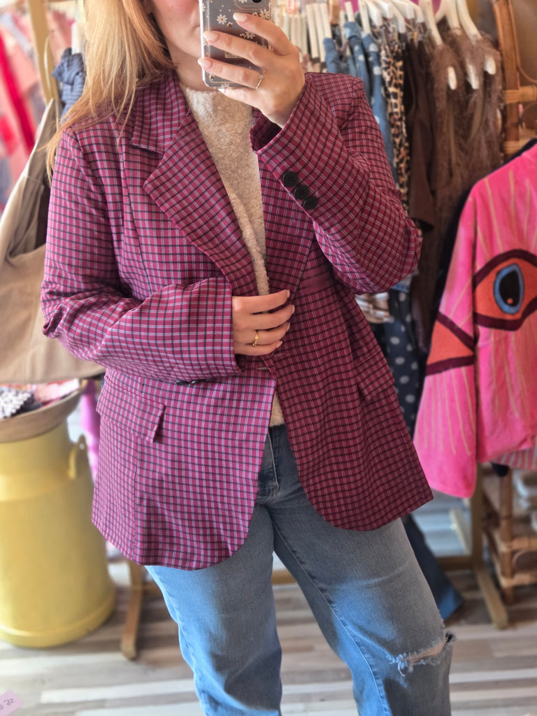 Karina bordeaux | Blazer