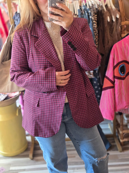 Karina bordeaux | Blazer