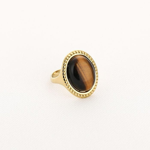 Oval brown | Ring