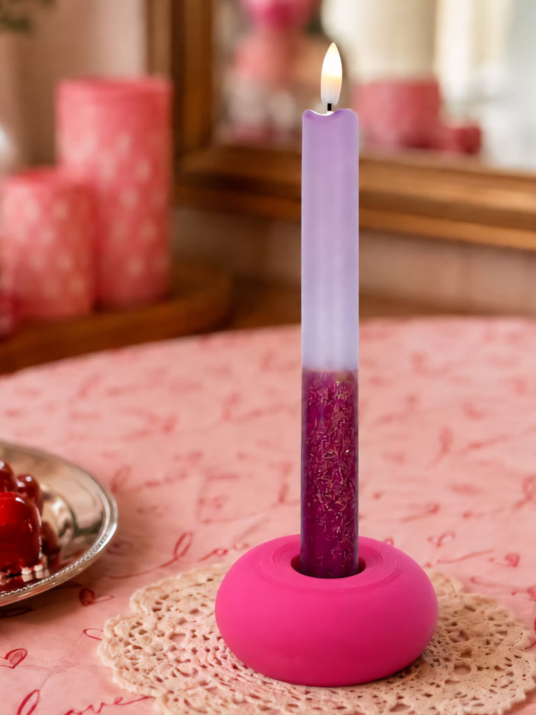 Donut pink | kaarsenstandaard