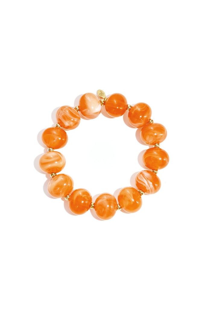 Dot orange | armband