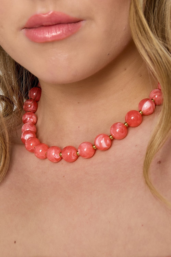 Dot Orange | ketting