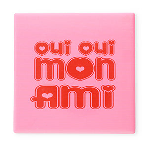 Oui oui | tegeltje