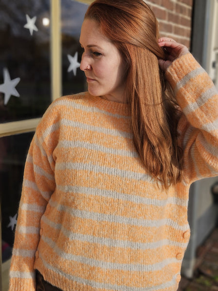 Hailey Orange | Trui