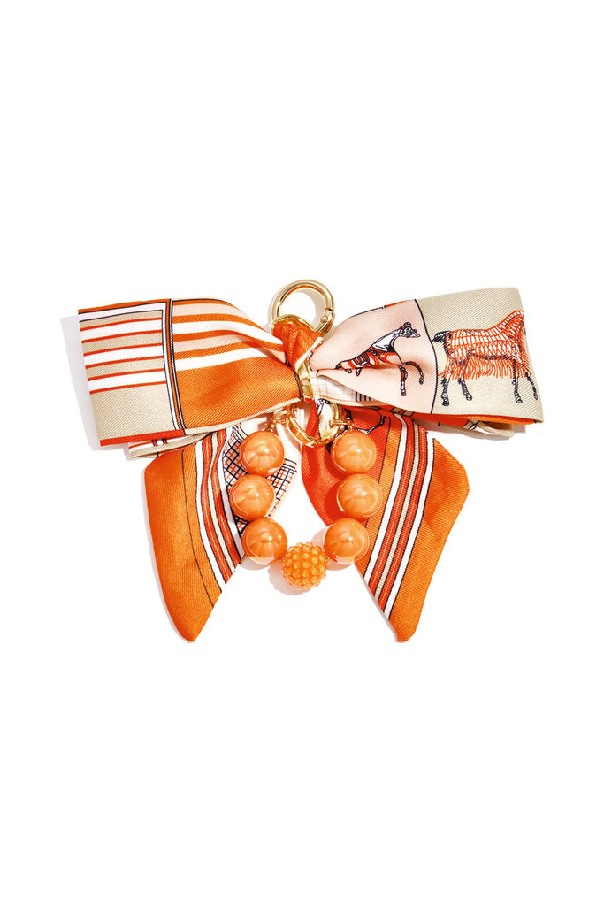 Bow orange | tas hanger