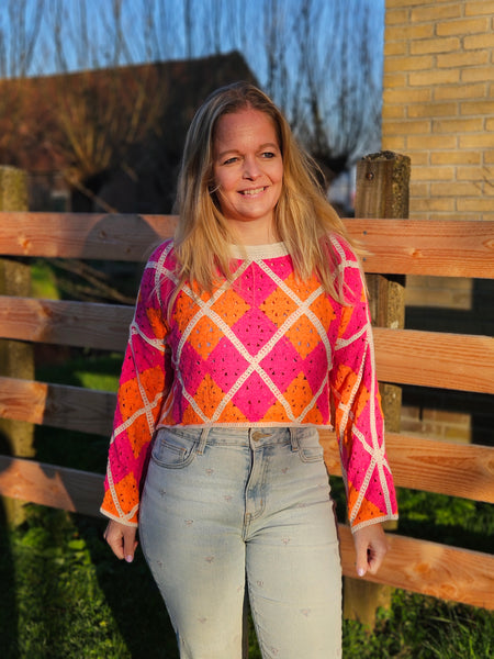 Mila crochet | trui